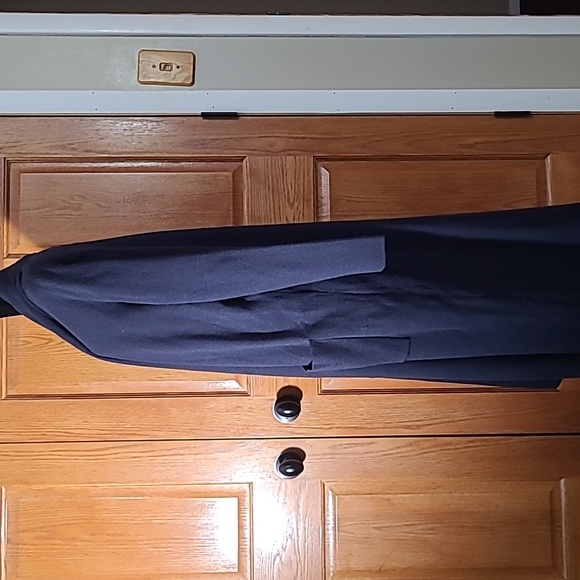 MAXSPORT CARDIGAN long sleeve, side pockets, closure free size LG, navy blue - Picture 4 of 10